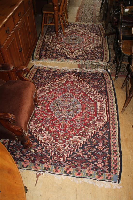 Pair of Kelim rugs